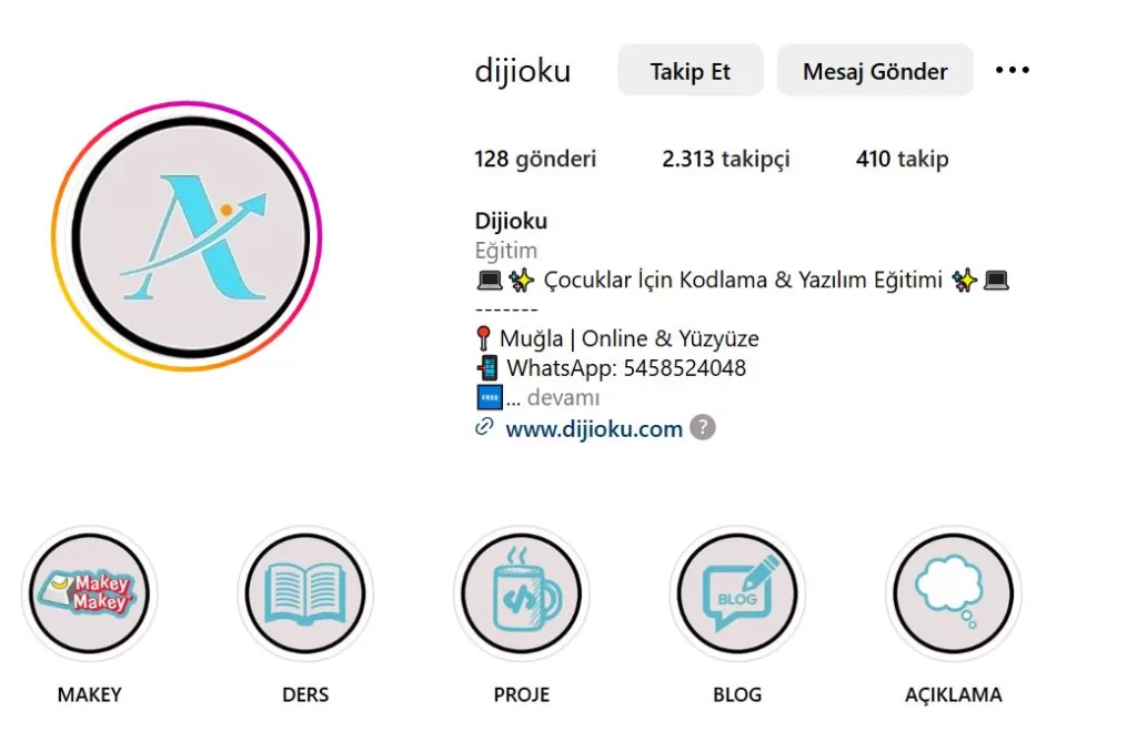 Marmaris Kodlama Eğitimi - Dijioku İnstagram